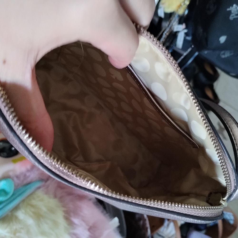 Kate Spade Metallic Lilac Purse FOR CERTAIN BUYER DO NOT BID - Picture 5 of 5